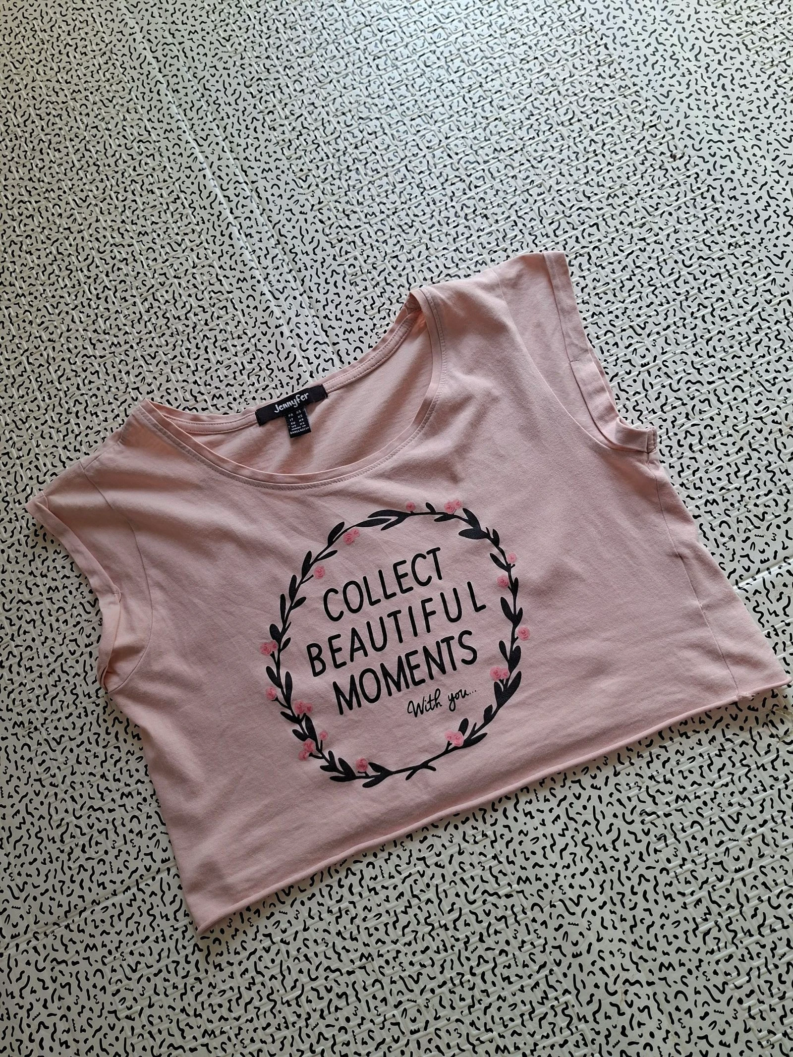 Crop top rosa Jennyfer XS 100% algodón Collect Beautiful Moments – photo 4